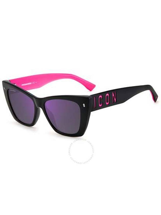 Dsquared2 Violet Multilayer Cat Eye Ladies Sunglasses ICON 0006/S 03MR/TE 53 - DSQUARED2 - BALAAN 1