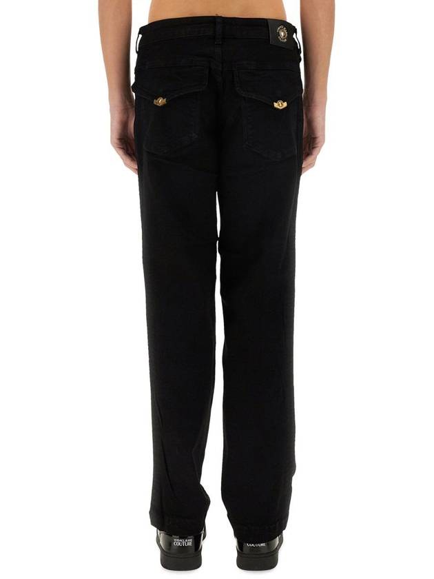 Versace Jeans Couture Cotton Jeans - VERSACE - BALAAN 3