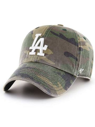 Premium Line LA Big Logo Ball Cap Baseball MLB Hat Camo - 47BRAND - BALAAN 1