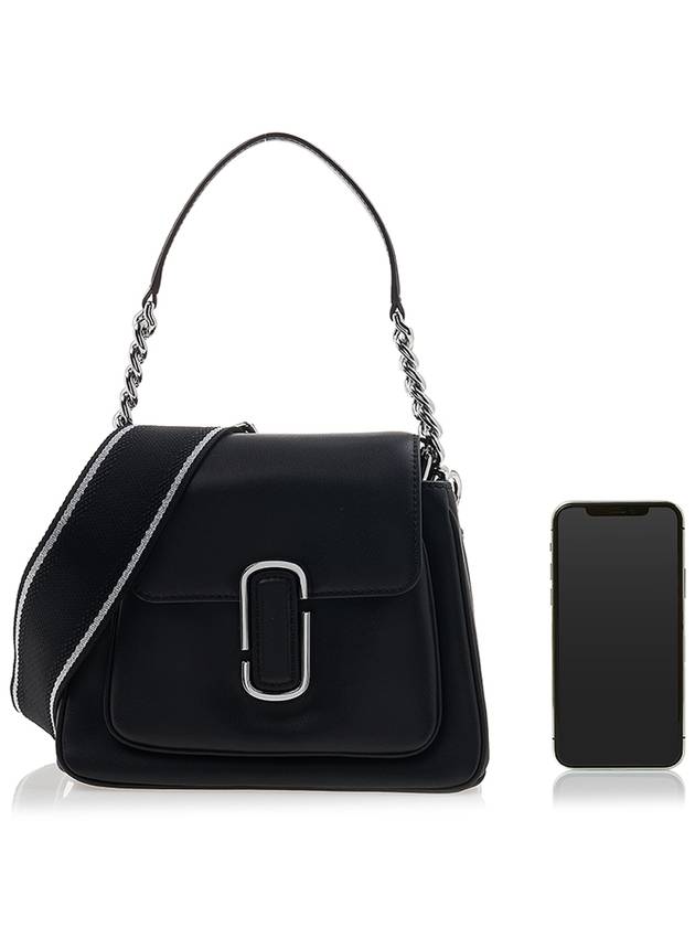 The Mini Chain Satchel Shoulder Bag Black - MARC JACOBS - BALAAN 7