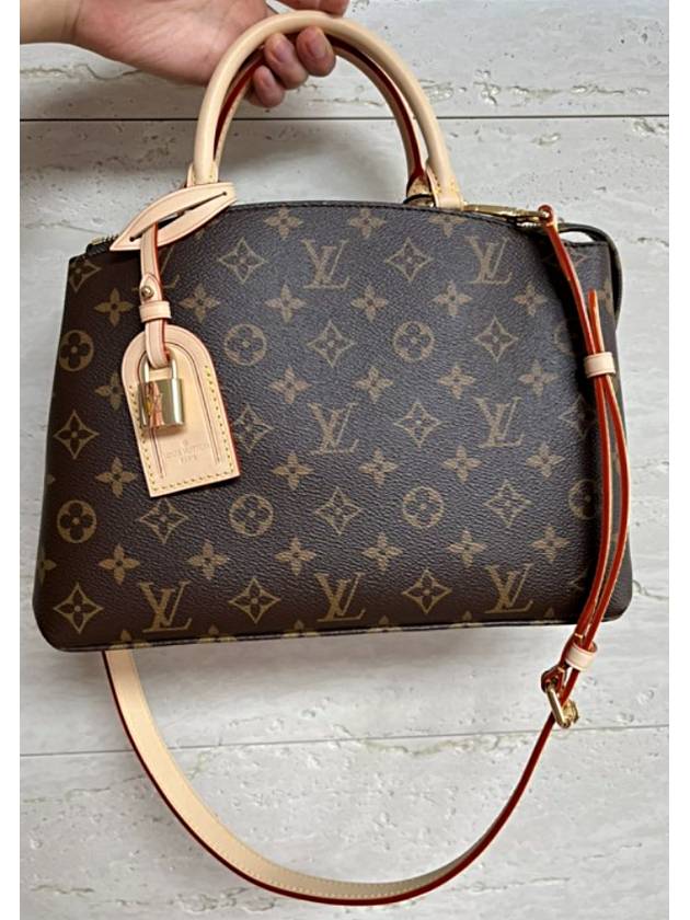 Monogram Petit Palais Tote Bag Brown - LOUIS VUITTON - BALAAN 3