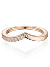 Women's Timeless Wish Half Sparkling Ring Rose Gold - PANDORA - BALAAN 3