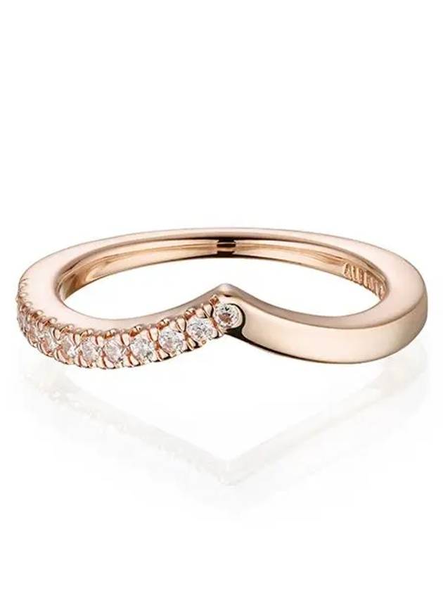 Women's Timeless Wish Half Sparkling Ring Rose Gold - PANDORA - BALAAN 2