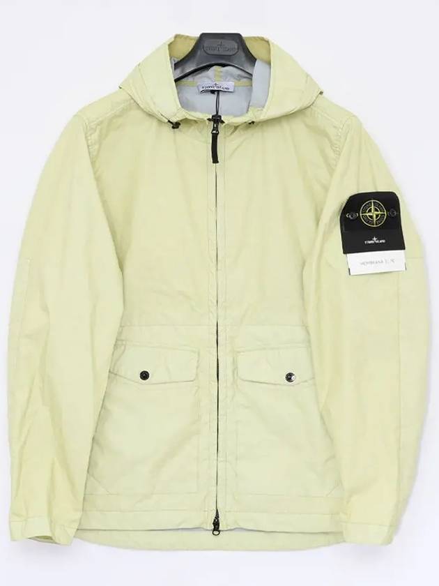 Membrana 3L TC Hooded Jacket Green - STONE ISLAND - BALAAN 4