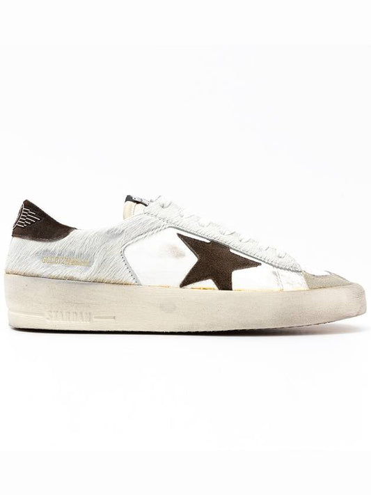 Stardan Low Top Sneakers Brown White - GOLDEN GOOSE - BALAAN 1