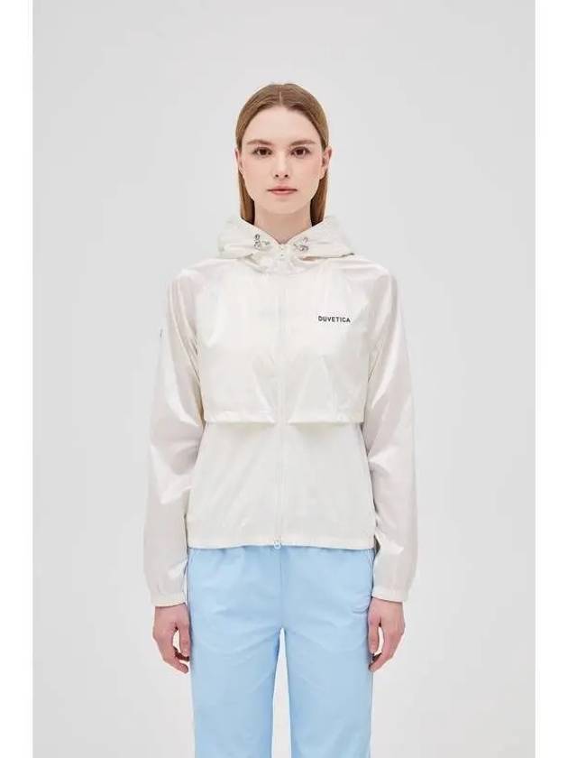 Oaksa CreamWomen s Wind Jacket Cream - DUVETICA - BALAAN 1