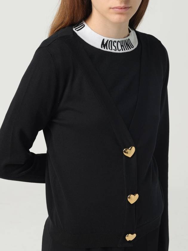 Cardigan Moschino Couture in cotone - MOSCHINO - BALAAN 4