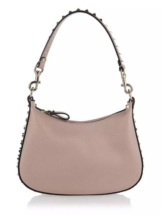 VALENTINO SMALL ROCKSTUD HOBO BAG - VALENTINO - BALAAN 3