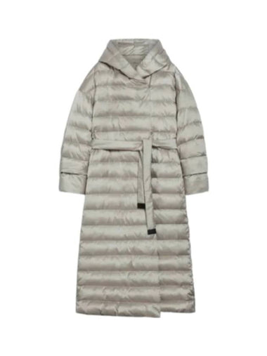 Women s The Cube NOVELO Reversible Long Padded Jacket Light Gray 2429496015600 009 - MAX MARA - BALAAN 1