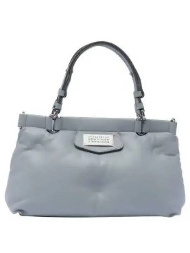 Small Glam Slam Leather Tote Bag Mist - MAISON MARGIELA - BALAAN 2