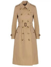 Women's Chelsea Heritage Trench Coat Beige - BURBERRY - BALAAN 4