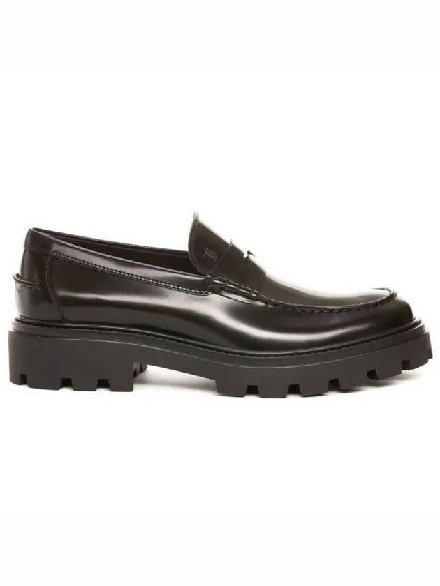 Leather Loafers Black - TOD'S - BALAAN 2