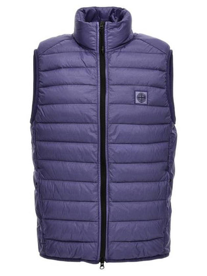 Chamber R Nylon Down Vest Lavender - STONE ISLAND - BALAAN 2