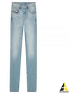 2019 D Strukt Slim Jeans Light Blue - DIESEL - BALAAN 2