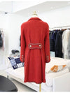 15A Lesage Gold Tweed Coat Red 34 P51890 - CHANEL - BALAAN 3