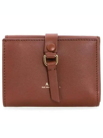 Noa Tri-Fold Half Wallet Brown - A.P.C. - BALAAN 2