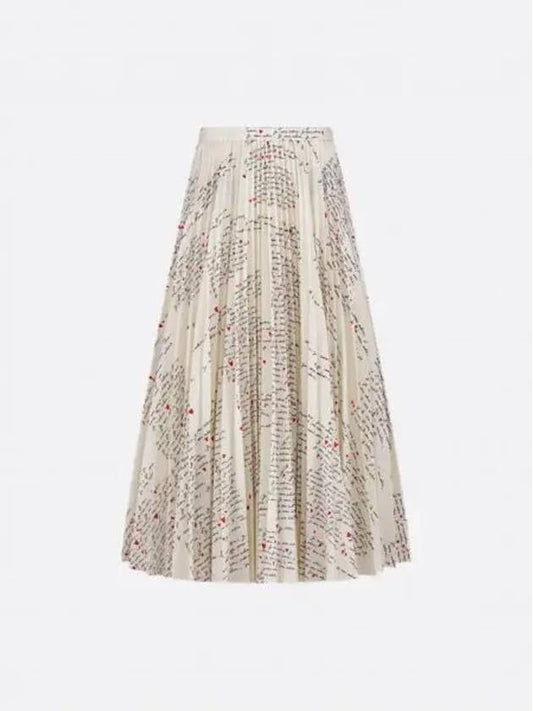 Amour flare midi skirt 441J90A3851 X0893 - DIOR - BALAAN 1