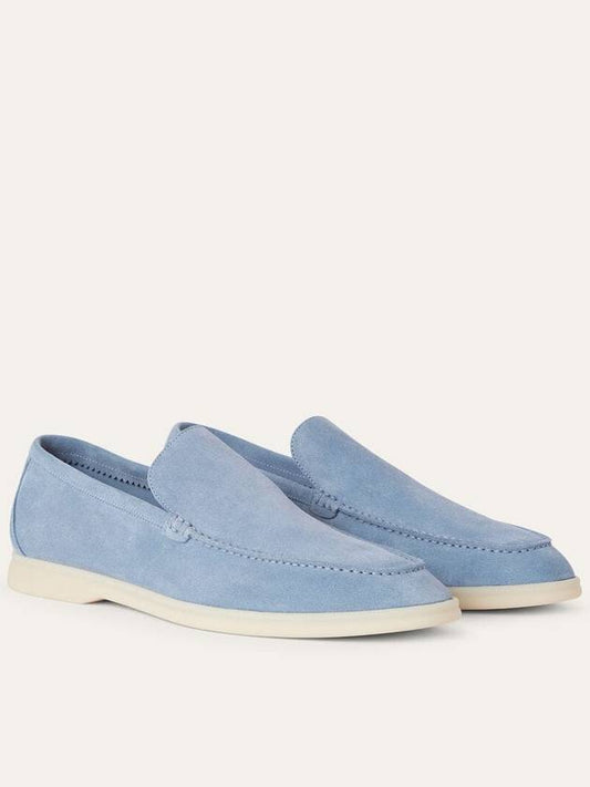 Summer Walk Suede Loafers Polvere - LORO PIANA - BALAAN 2