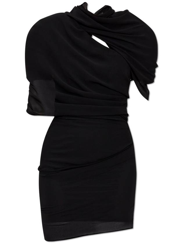 Jacquemus Dress With Shoulder Pads, Women's, Black - JACQUEMUS - BALAAN 1