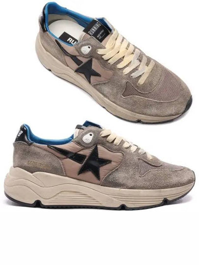 Running Sole Shiny Star Low Top Sneakers Beige - GOLDEN GOOSE - BALAAN 2