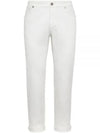 Dyed Denim Jeans White - BRUNELLO CUCINELLI - BALAAN 2