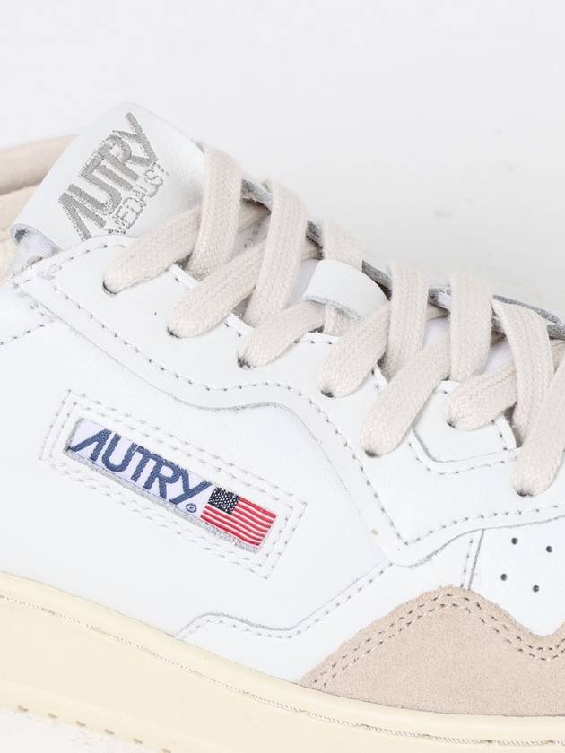 Medalist Navy Tab Low Top Sneakers White Blue - AUTRY - BALAAN 5