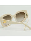 Eyewear Triomphe Square Sunglasses Ivory - CELINE - BALAAN 5