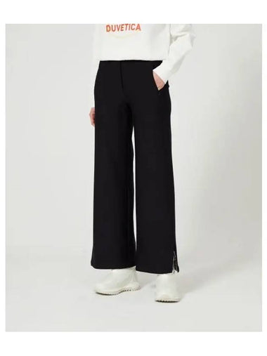 Points 5 Doriani N Black Women s Wide Pants - DUVETICA - BALAAN 1