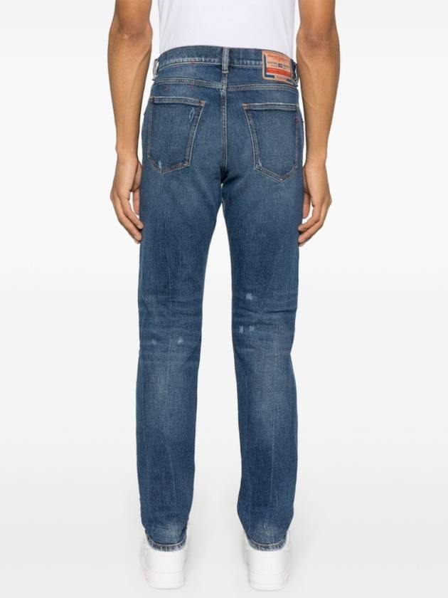 Straight Denim Jeans Blue - DIESEL - BALAAN 3