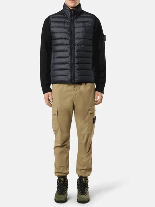 Loom Woven Chambers Recycled Nylon Down TC Vest Navy - STONE ISLAND - BALAAN 5