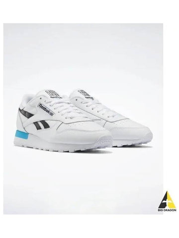 Classic Leather MNI Black Aqua IE9383 - REEBOK - BALAAN 1