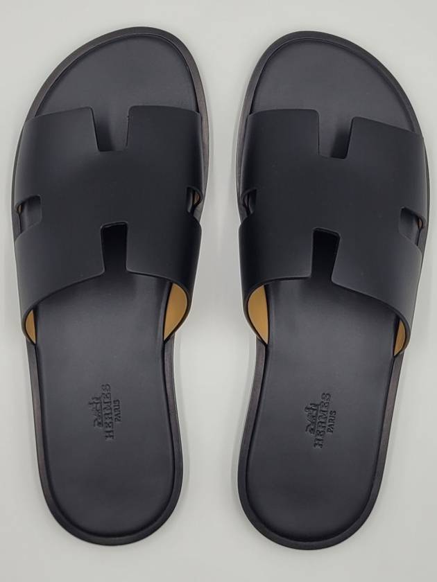 Izmir Sandal Calfskin & Noir - HERMES - BALAAN 7