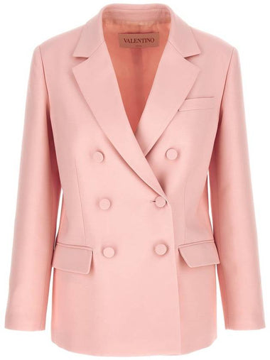 Valentino Garavani Double-Breasted Blazer - VALENTINO - BALAAN 1