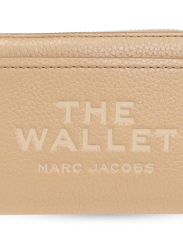 Marc Jacobs Leather Wallet, Women's, Beige - MARC JACOBS - BALAAN 5