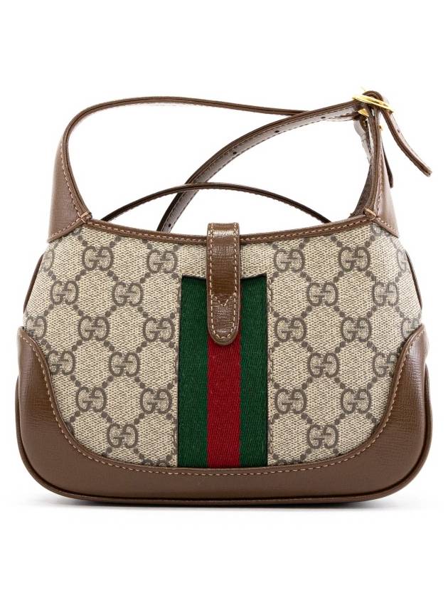 GG Supreme Mini Jackie 1961 Cross Bag Brown Beige - GUCCI - BALAAN 6