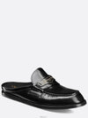 Dior Boy Mule Black Brushed Calfskin - DIOR - BALAAN 1