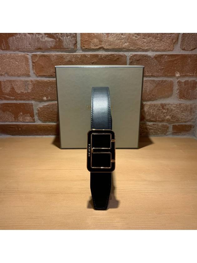 Logo Buckle Belt Brown - TOM FORD - BALAAN 4