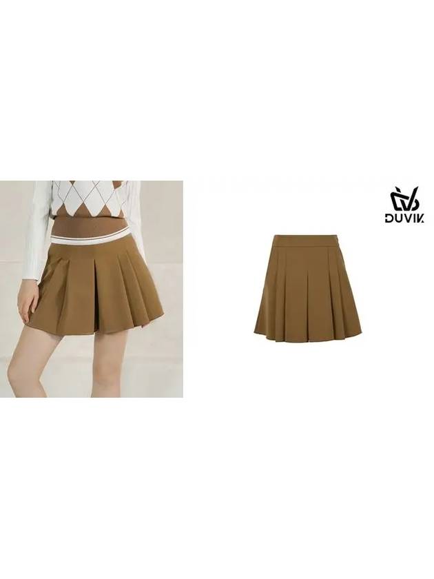 Pleated Qualotte Skirt Shorts DD3WPH371CM - DUVIK - BALAAN 7