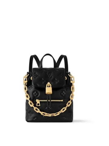 Coussin Mini Backpack Black - LOUIS VUITTON - BALAAN 1