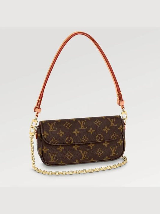 Ivy Wallet on Chain Monogram Shoulder Bag Tan - LOUIS VUITTON - BALAAN 2