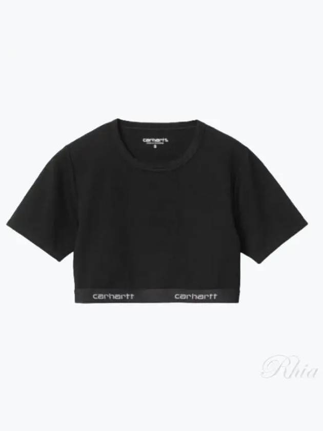 Script Logo Underband Crop T-Shirt I033222 - CARHARTT WIP - BALAAN 2