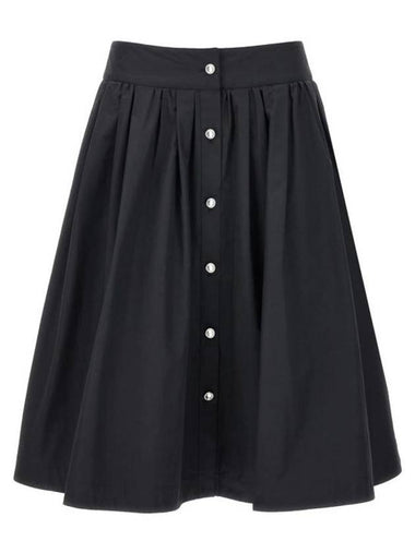 short skirt A012404300555 BLACK - MOSCHINO - BALAAN 1