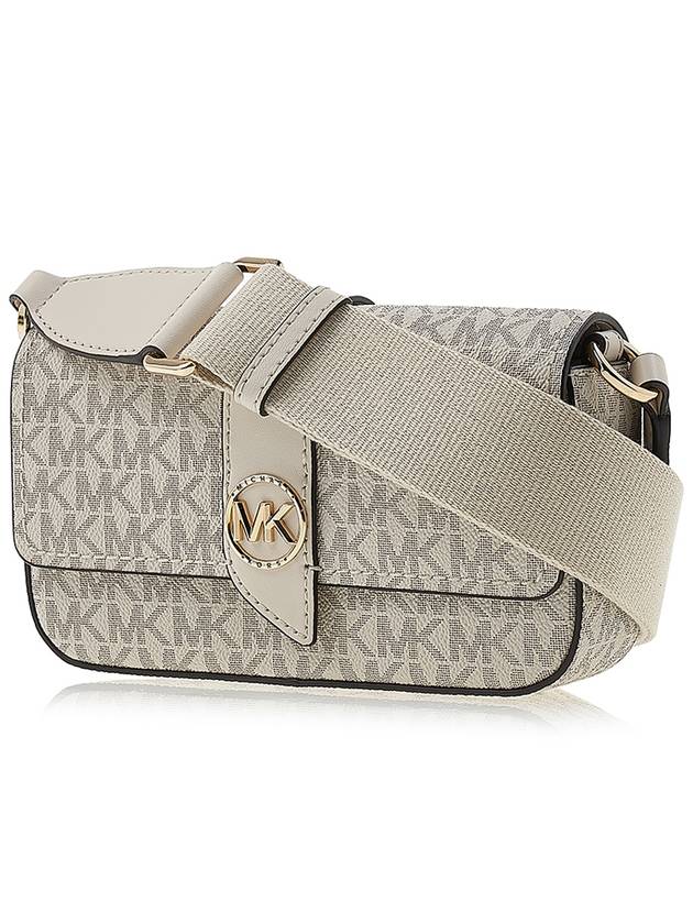 Greenwich Logo Decoration Cross Bag White - MICHAEL KORS - BALAAN 3