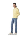 Men's Item Logo Sweatshirt Yellow - A.P.C. - BALAAN 4