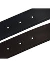 Gancini Reversible Adjustable Leather Belt Black - SALVATORE FERRAGAMO - BALAAN 8