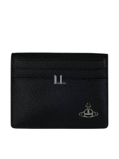 ORB Plaque Card Wallet Black - VIVIENNE WESTWOOD - BALAAN 2