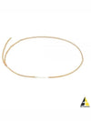 La Ceinture Signature Chain Belt Gold - JACQUEMUS - BALAAN 2