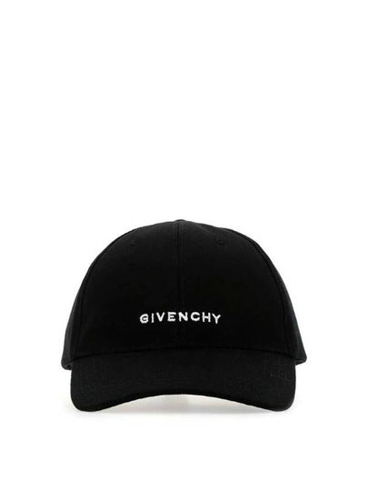 4G Logo Twill Ball Cap Black - GIVENCHY - BALAAN 2