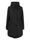 Women's Rossclair Hooded Parka Black - CANADA GOOSE - BALAAN.