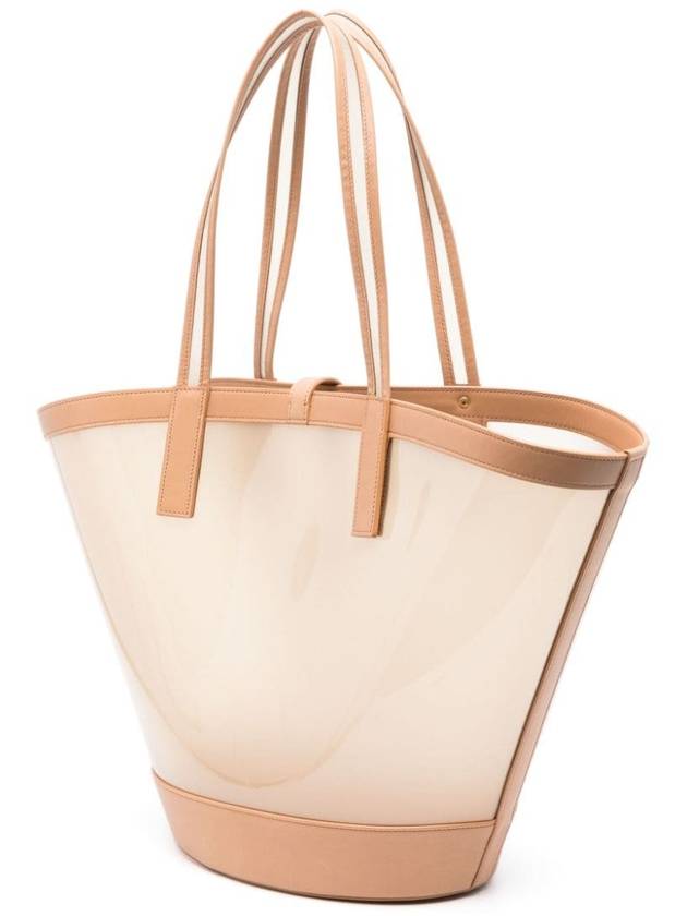 Panier Medium Tote Bag Oatmilk - SAINT LAURENT - BALAAN 3